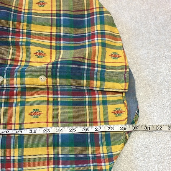 Polo Ralph Lauren plaid button down - Picture 7 of 7